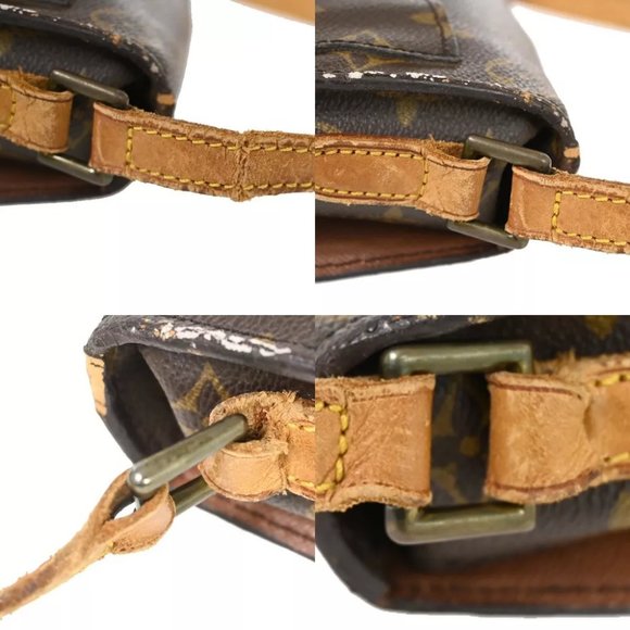 authenticity guaranteed LOUIS VUITTON Saint Cloud MM Shoulder Bag - Picture 8 of 15